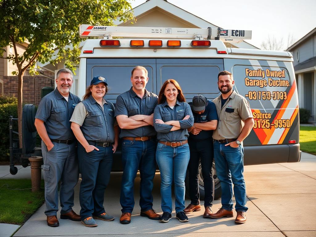 Our garage door service team in Los Alamitos